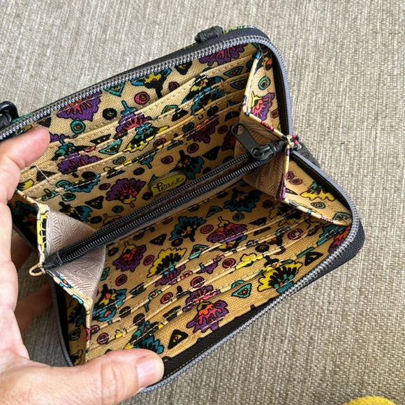 Sakroots peace wallet multicolored - Picture 3 of 9